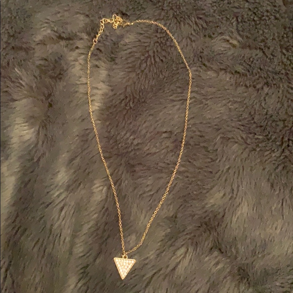 Triangle Necklace - Picture 2 of 2